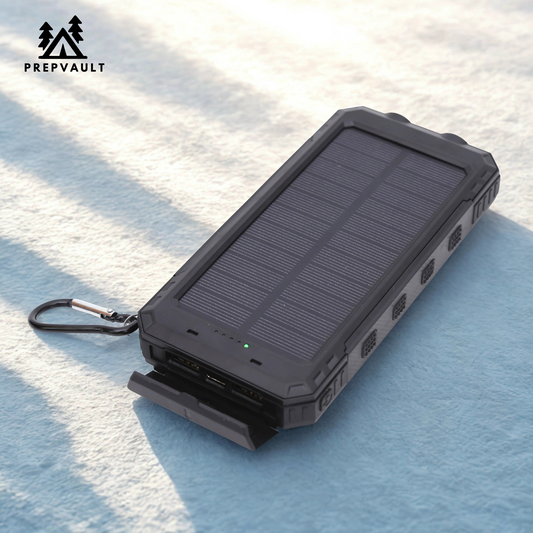PrepVault™ Solar Power Bank